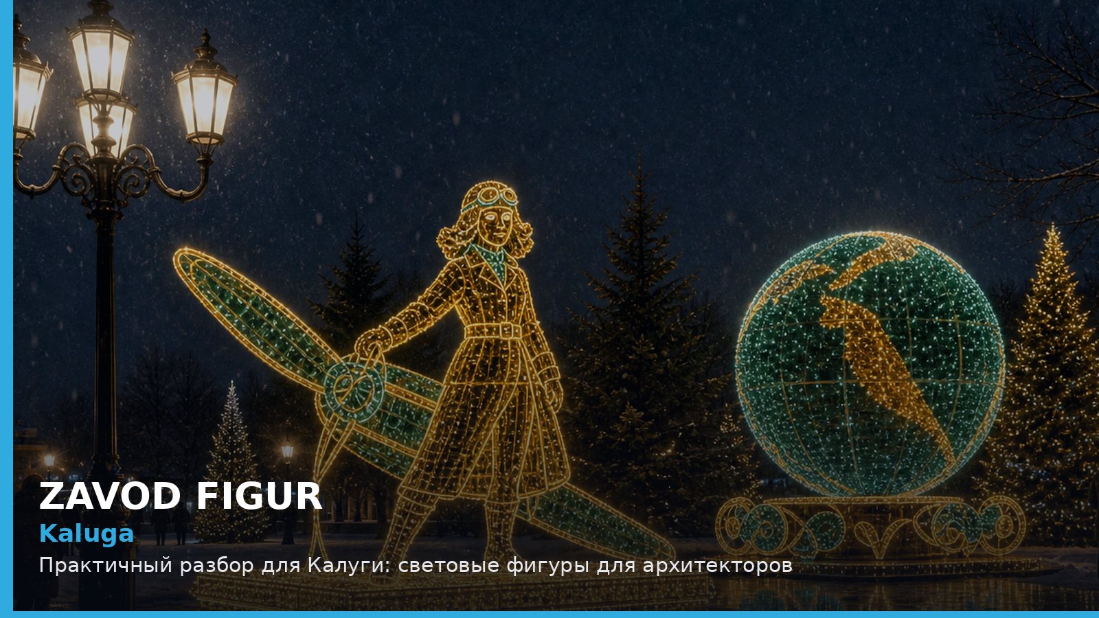 Kaluga: Практичный разбор для Калуги: световые фигуры для архитекторов