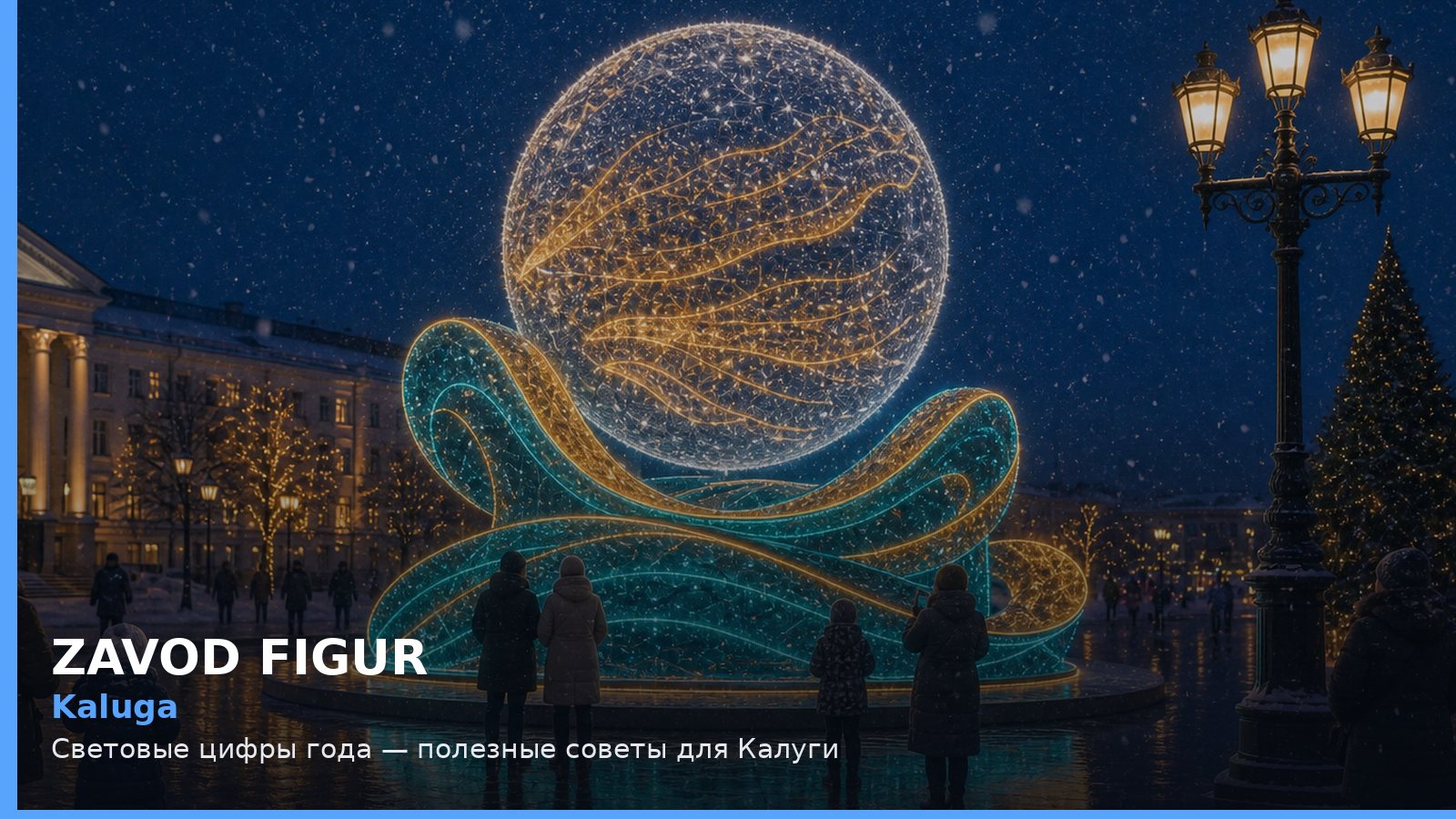 Калуга: световые цифры года