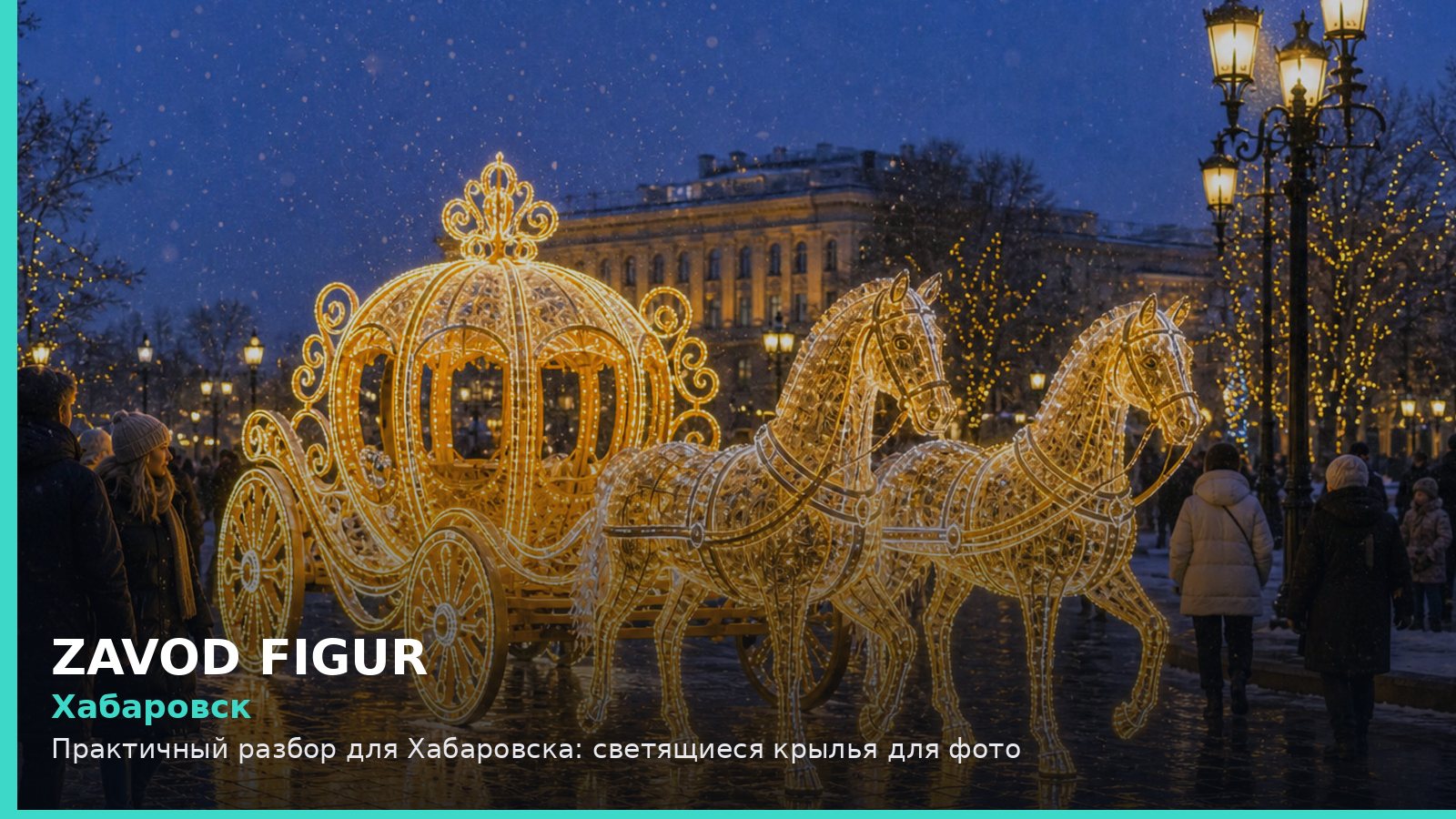 Хабаровск: светящиеся крылья для фото