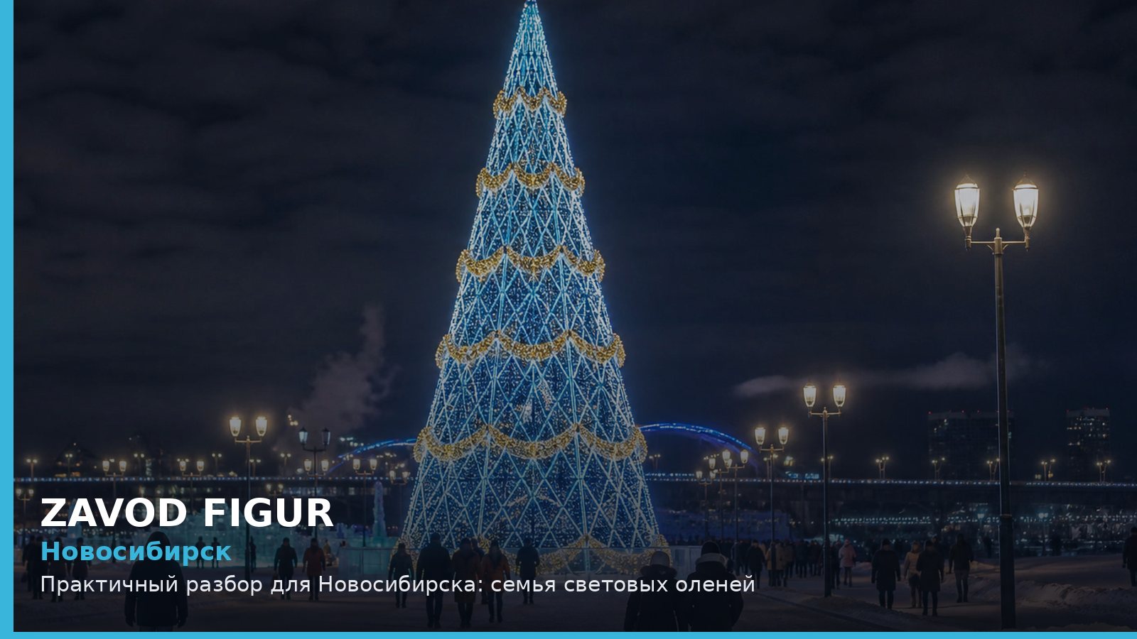 Новосибирск: Практичный разбор для Новосибирска: семья световых оленей