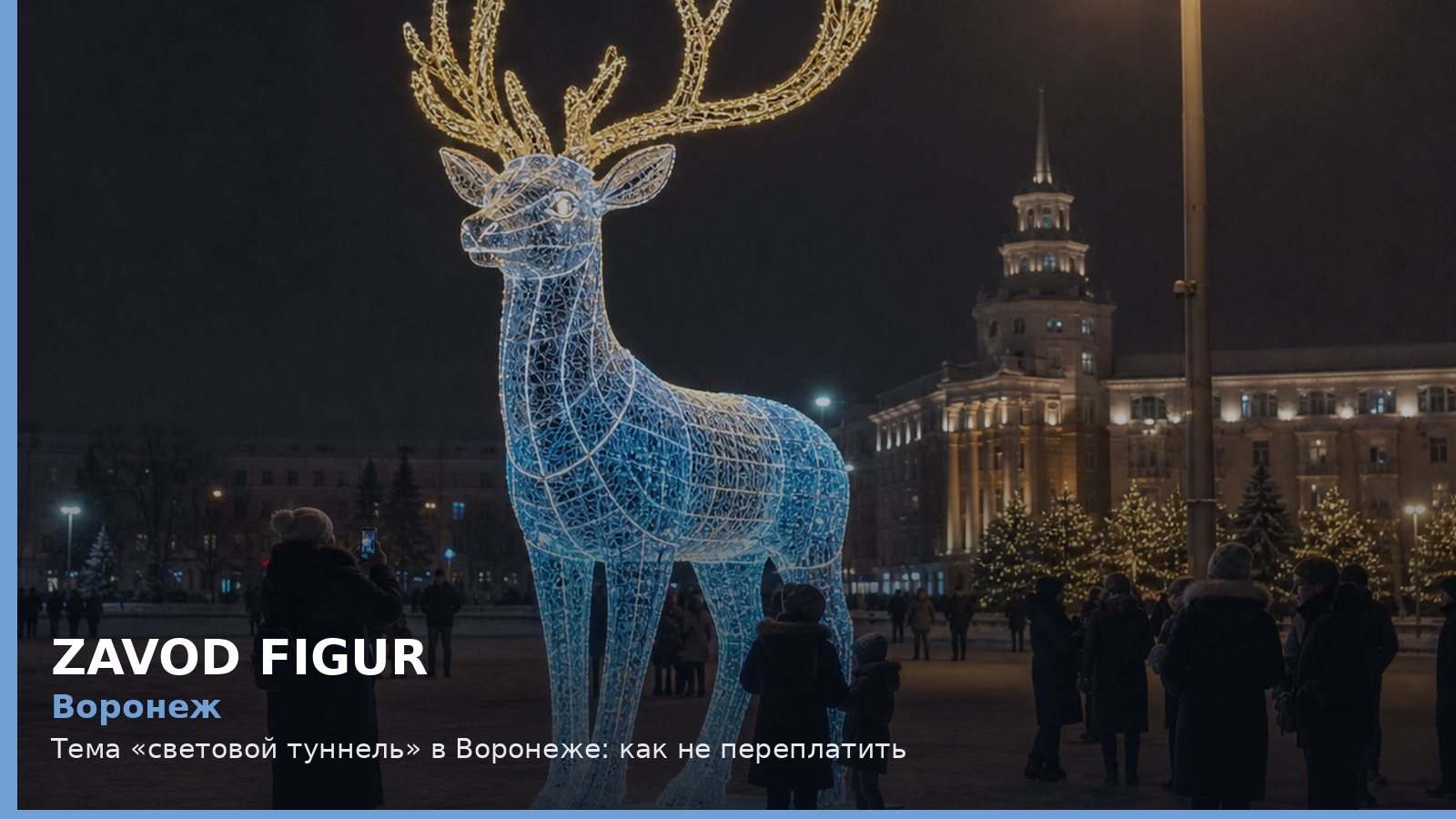 Воронеж: Тема «световой туннель» в Воронеже: как не переплатить
