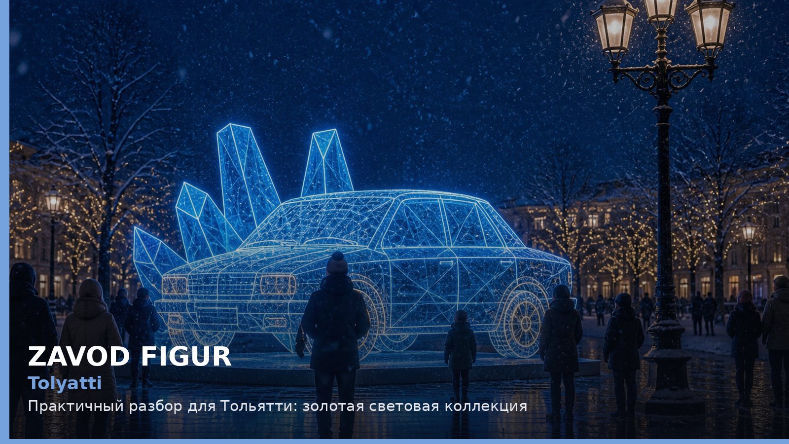 Тольятти: золотая световая коллекция