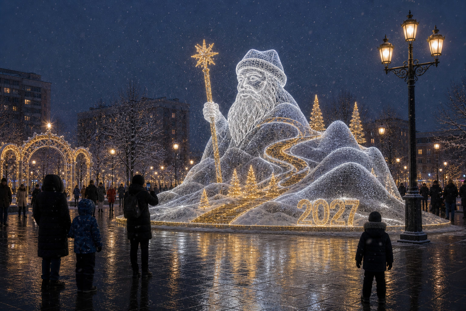 Концепция новогоднего оформления Белгорода: СтражМела Белгород.