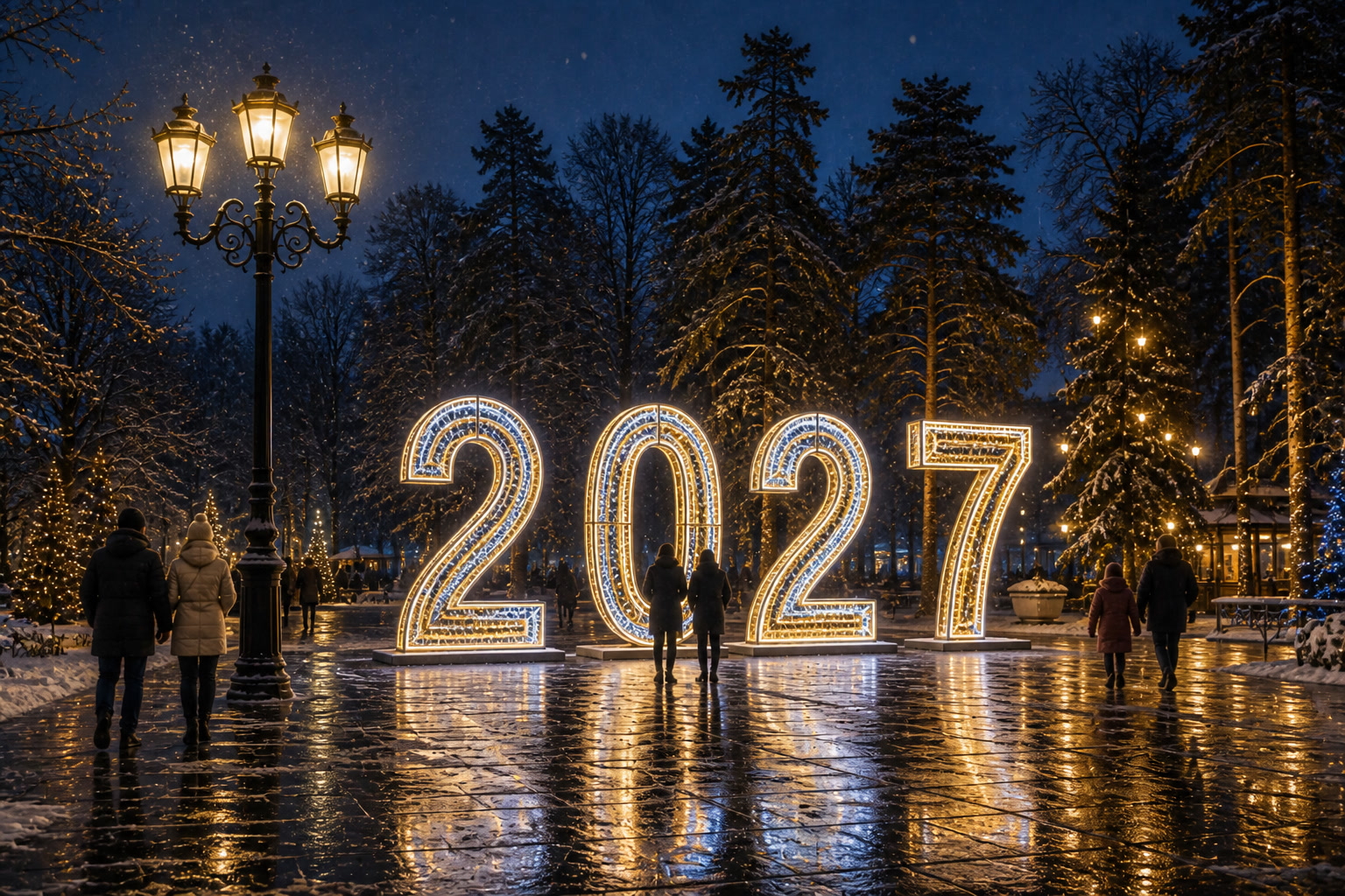Концепция новогоднего оформления Брянска: 2027 Брянск.