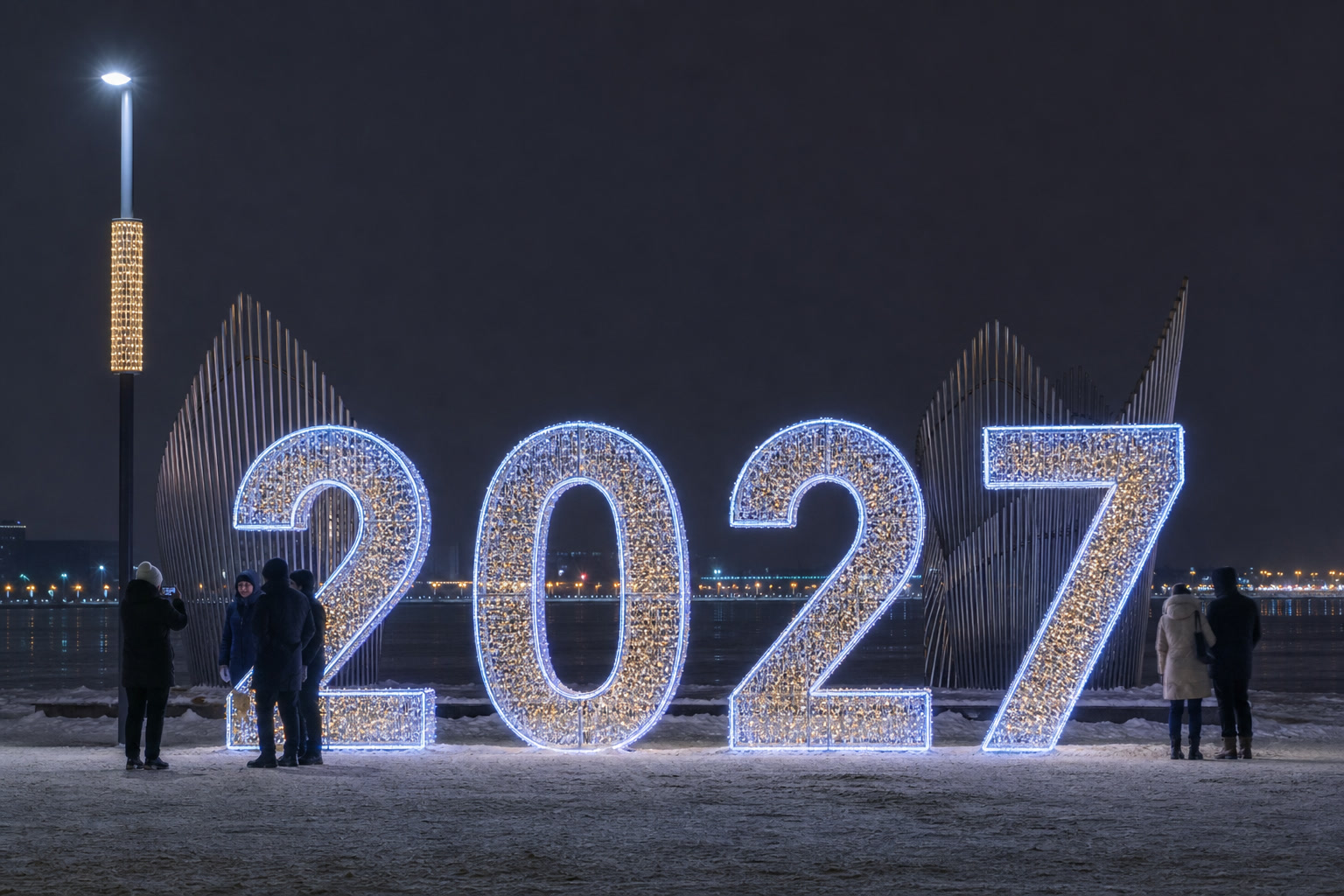 Концепция новогоднего оформления Челябинска: 2027 Челябинск.