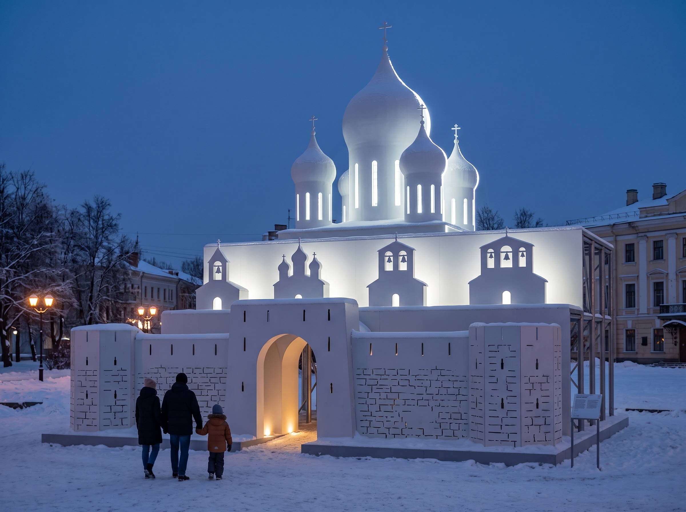 Силуэт «Псков»