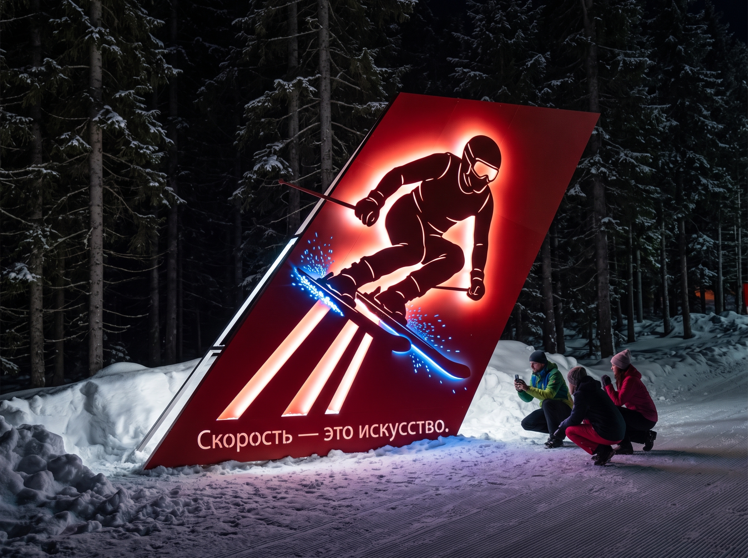 Фигура «Горнолыжник»