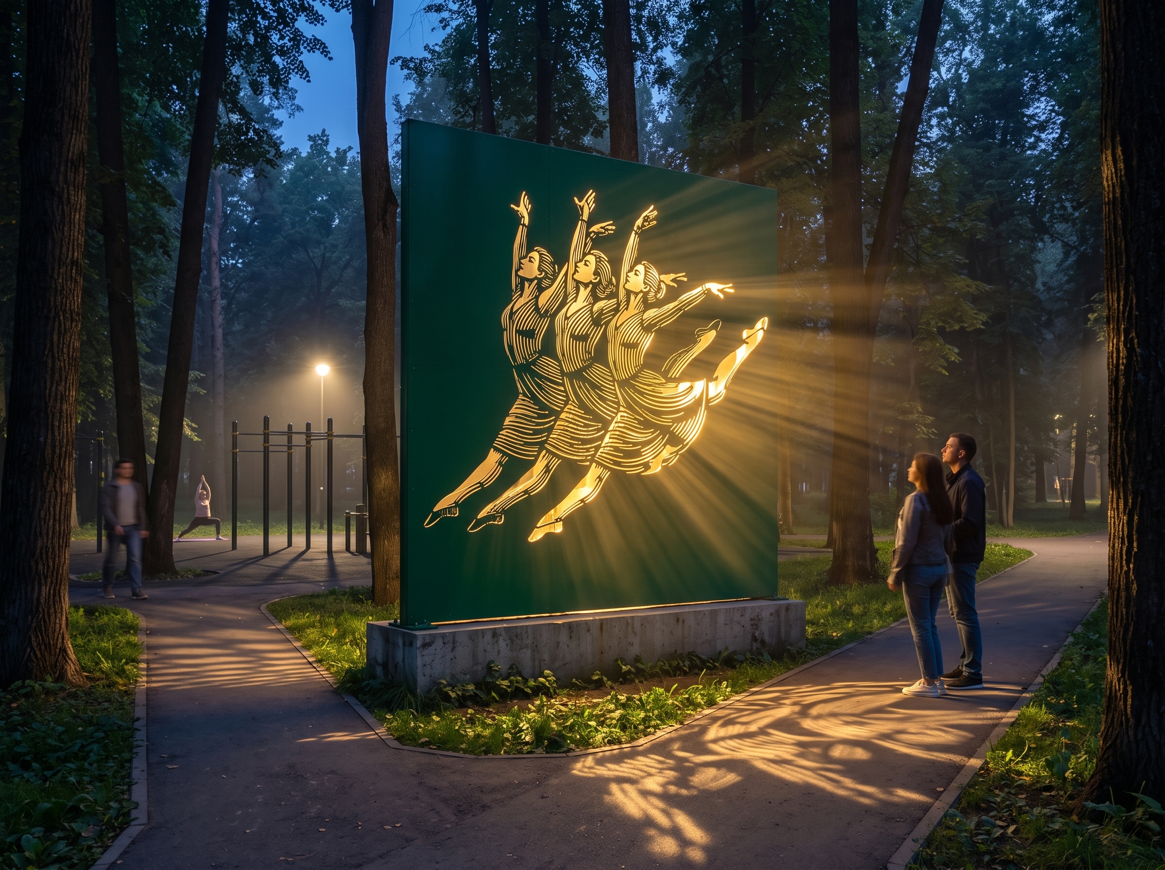 Композиция «Гимнастки»