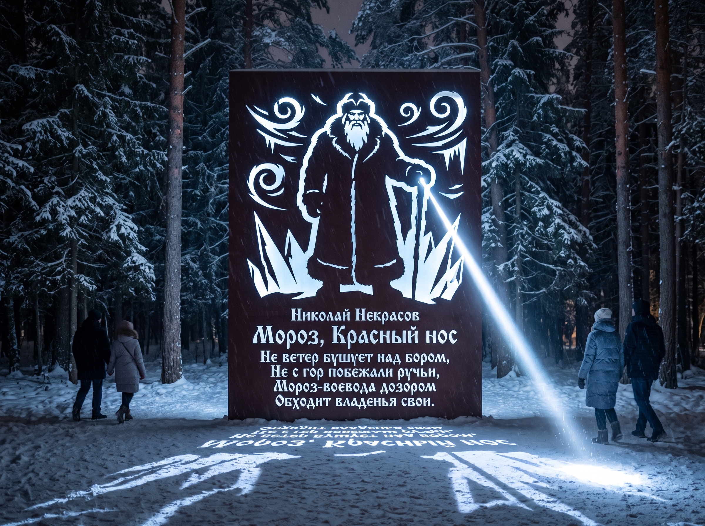 Панно «Мороз-воевода»