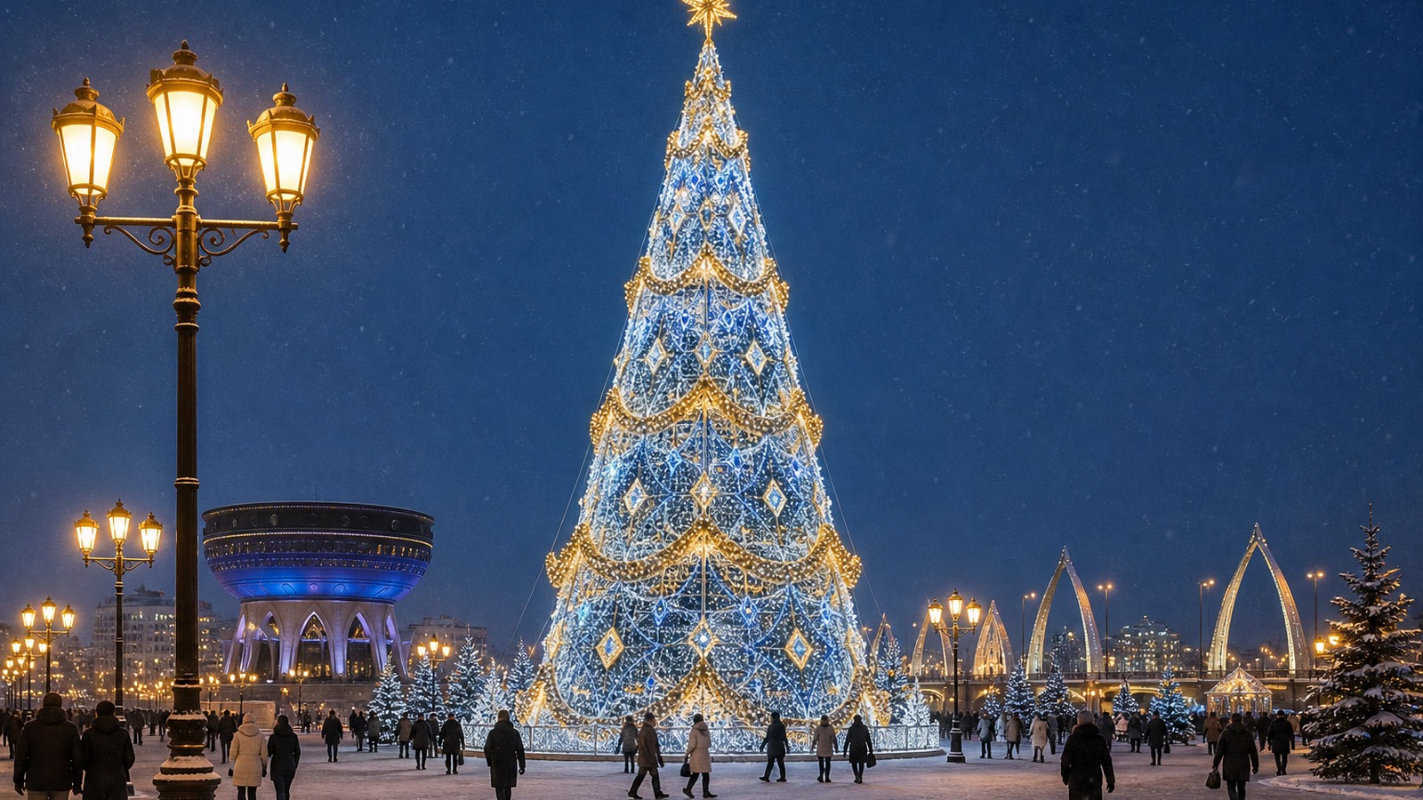 Ель, Казань