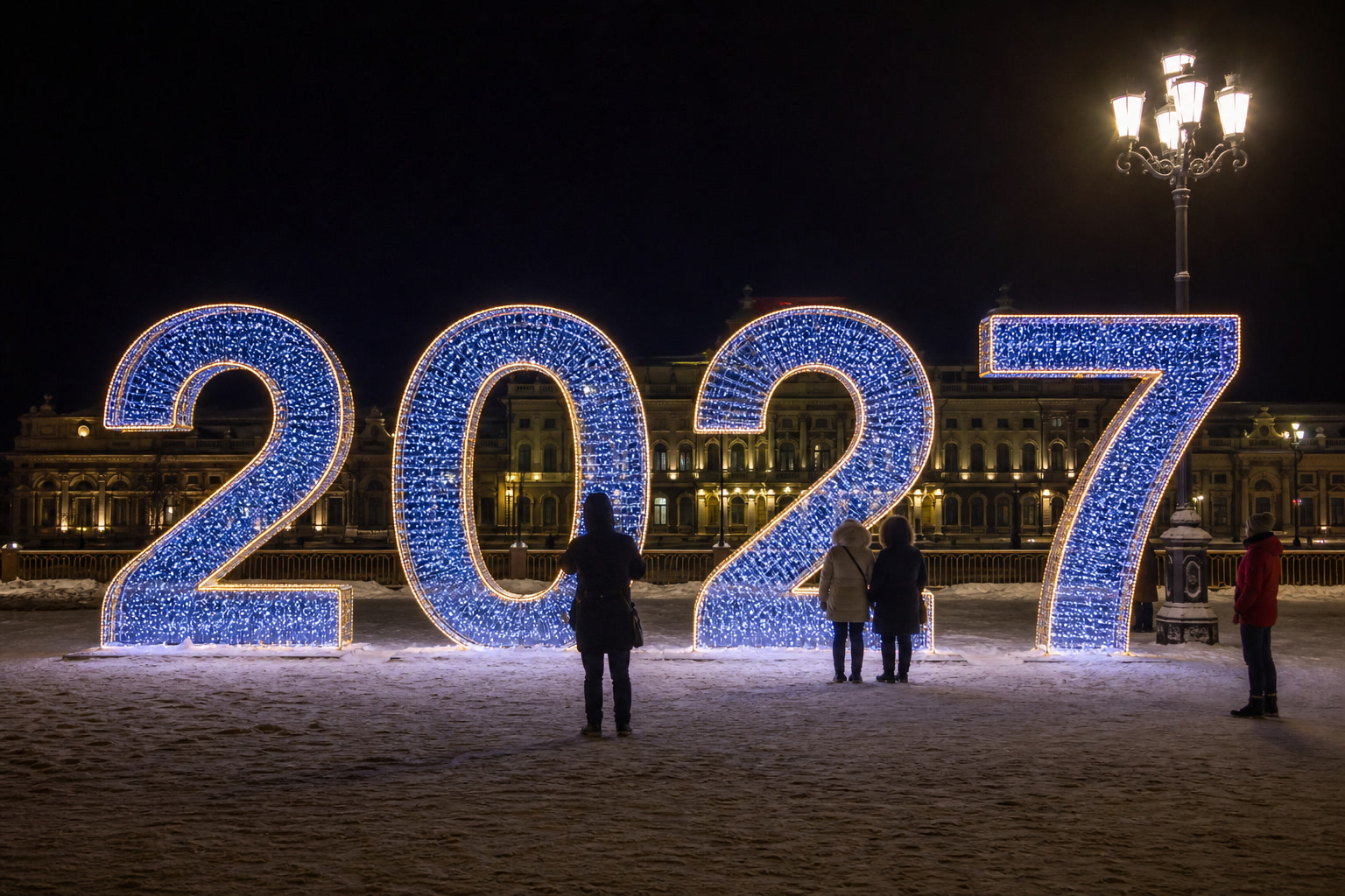 Концепция новогоднего оформления Иркутска: 2027 Иркутск.