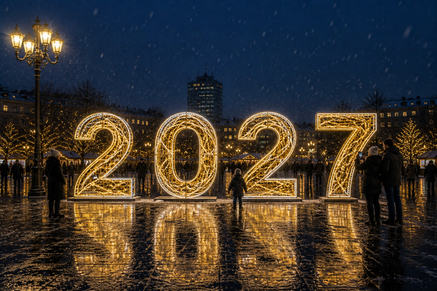 Концепция новогоднего оформления Иванова: 2027 Иваново.