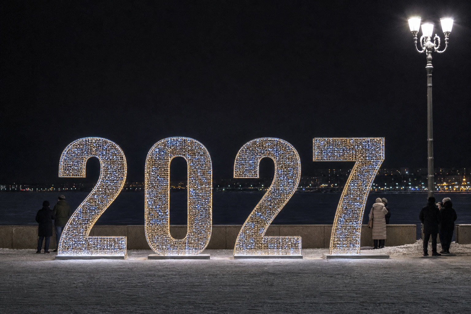 Концепция новогоднего оформления Ижевска: 2027 Ижевск.