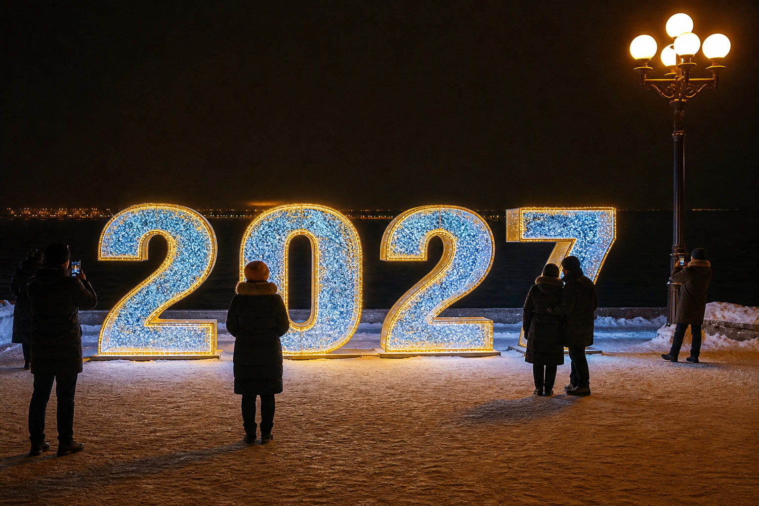 Концепция новогоднего оформления Хабаровска: 2027 Хабаровск.