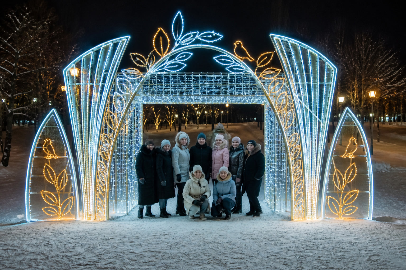 Концепция новогоднего оформления Курска: Фотозона Курск.