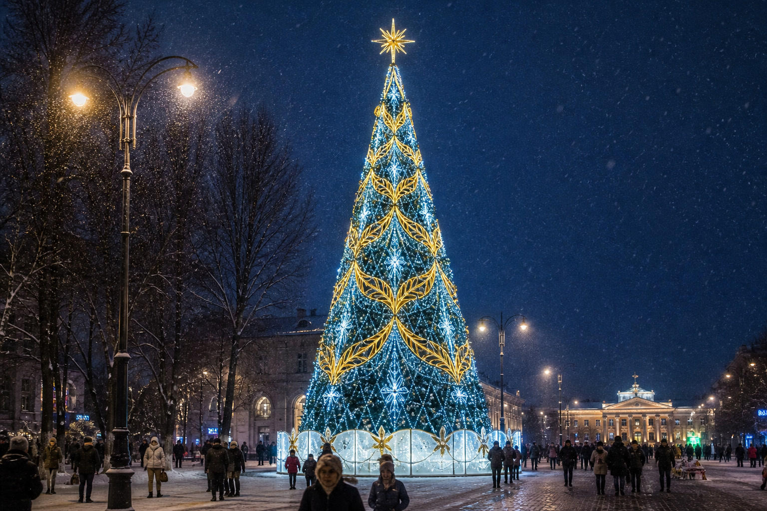 Концепция новогоднего оформления Курска: Елка Курск.