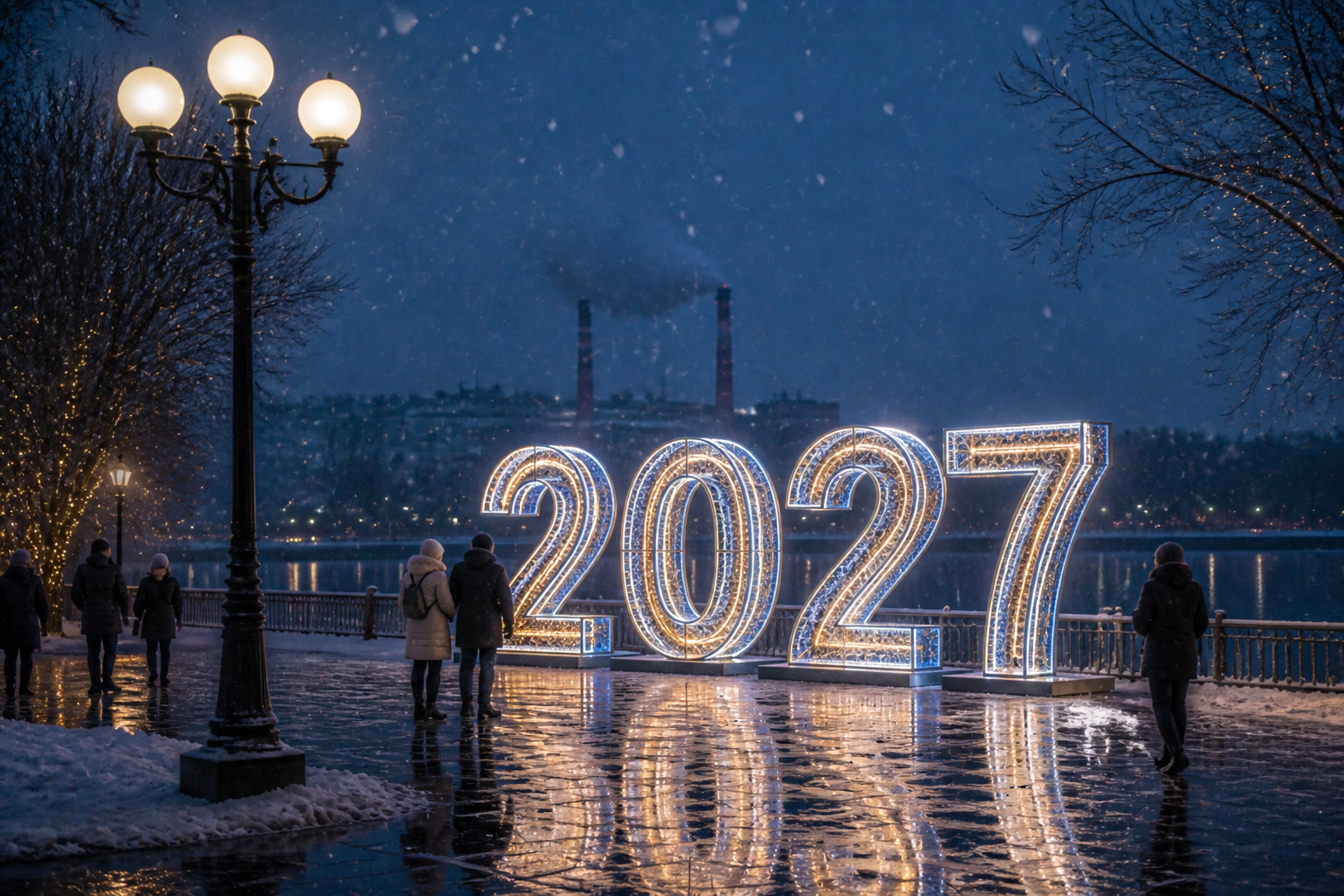 Концепция новогоднего оформления Нижнего Тагила: 2027 Нижний Тагил.