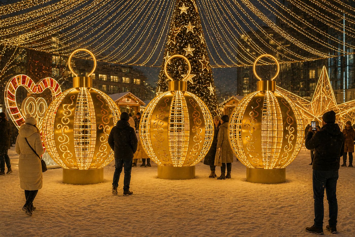 Консоль «3 снежинки»