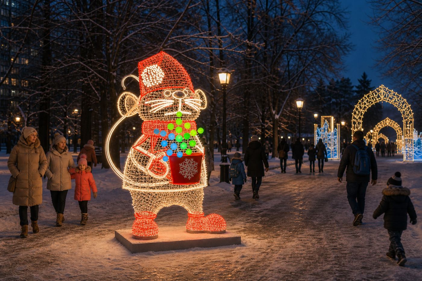 Световая Мышь