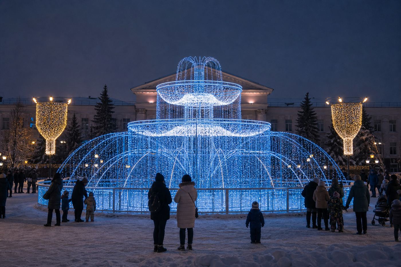 Консоль «3 снежинки»