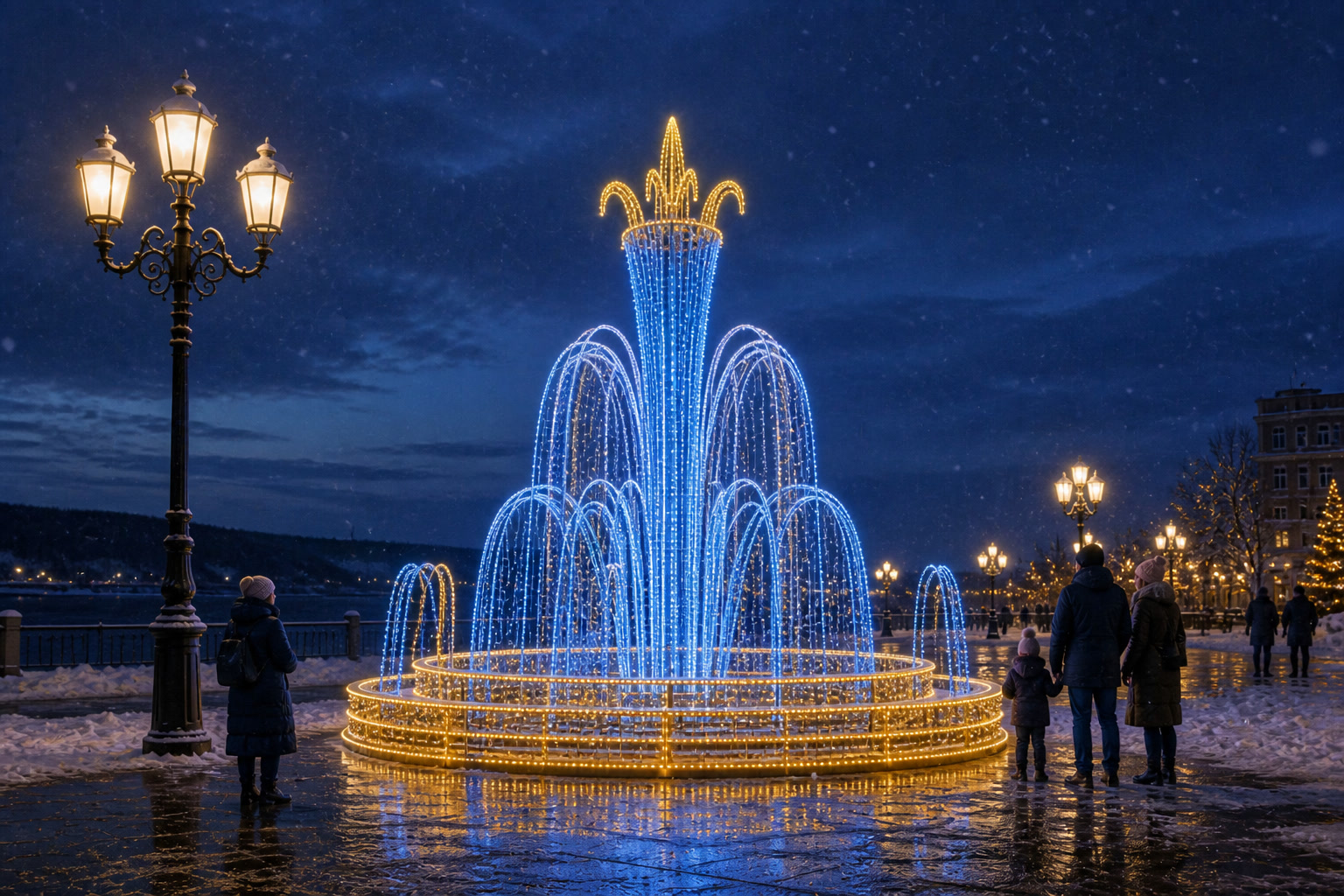 Фонтан Волжский