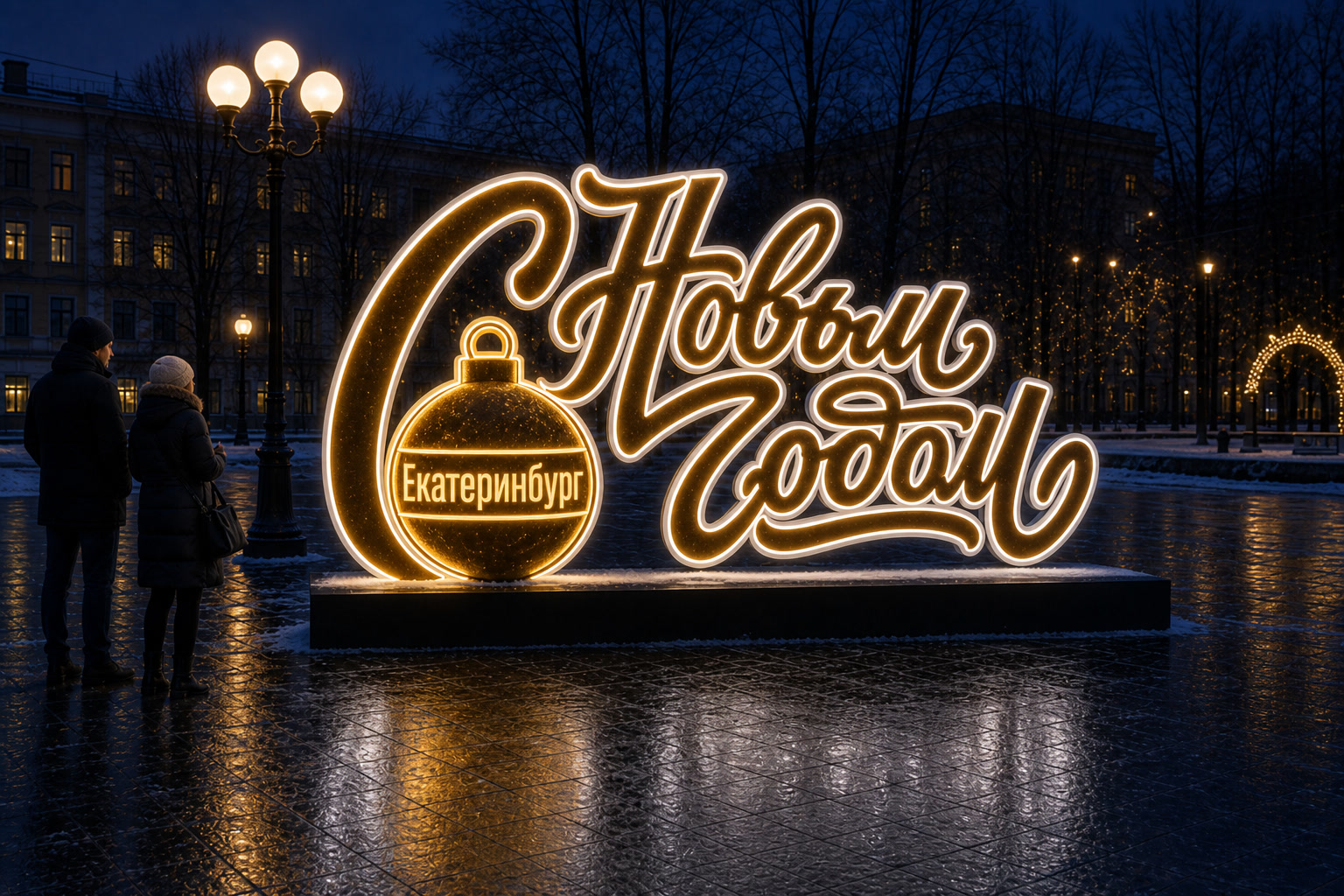Надпись Екатеринбург