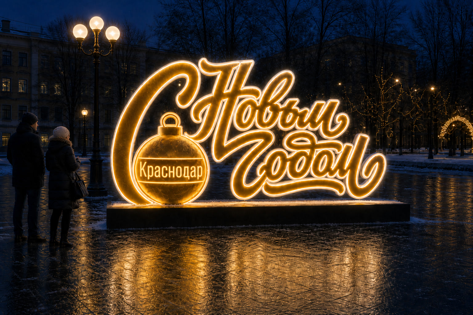 Надпись Краснодар
