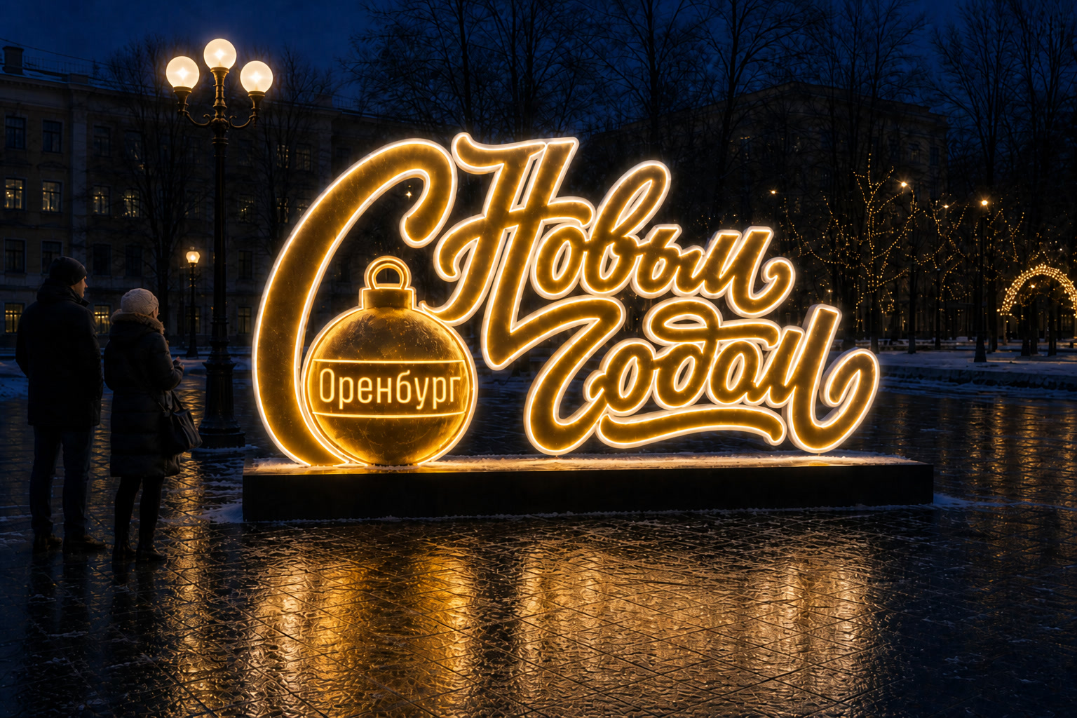 Надпись Оренбург