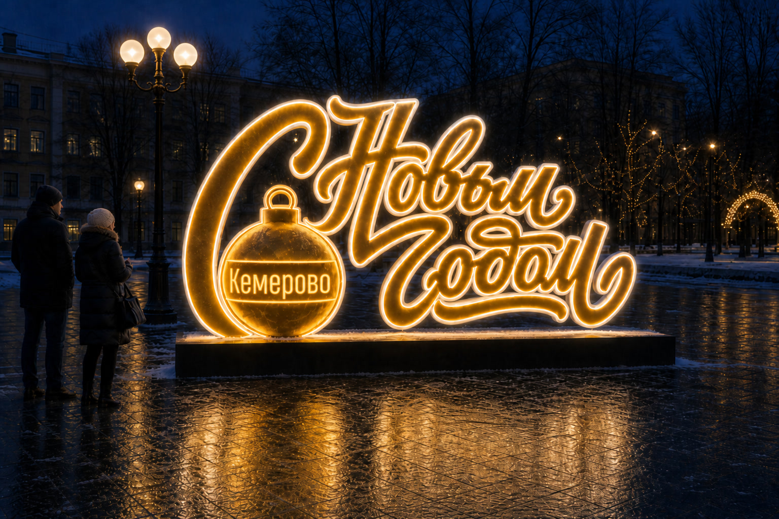 Надпись Кемерово