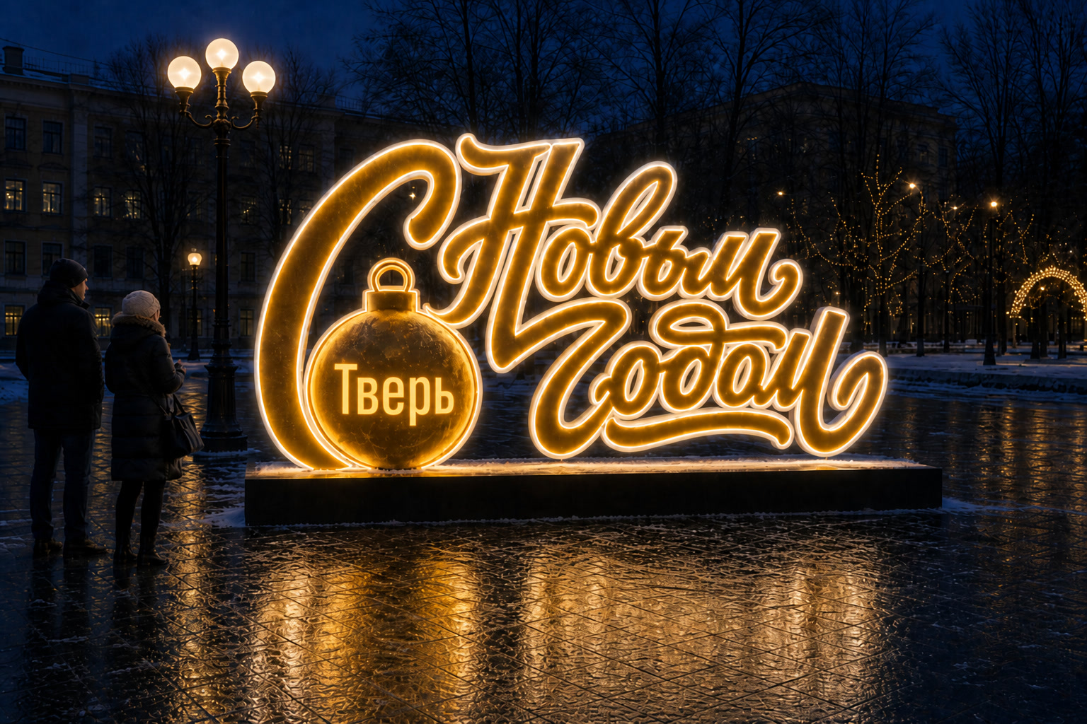 Надпись Тверь