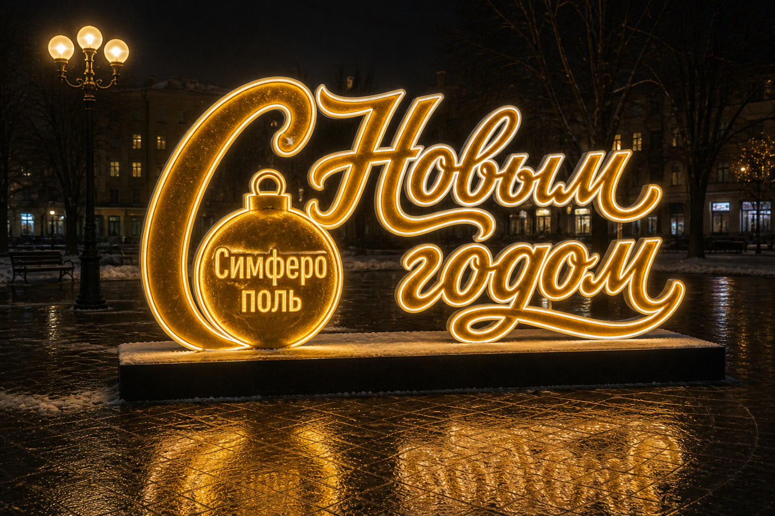 Надпись Симферополь
