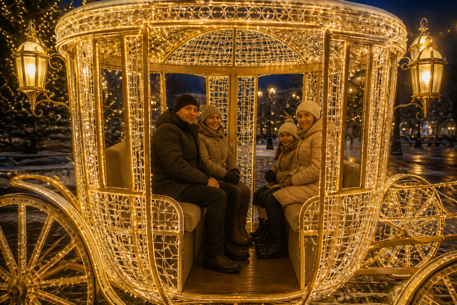 Карета парадная салон
