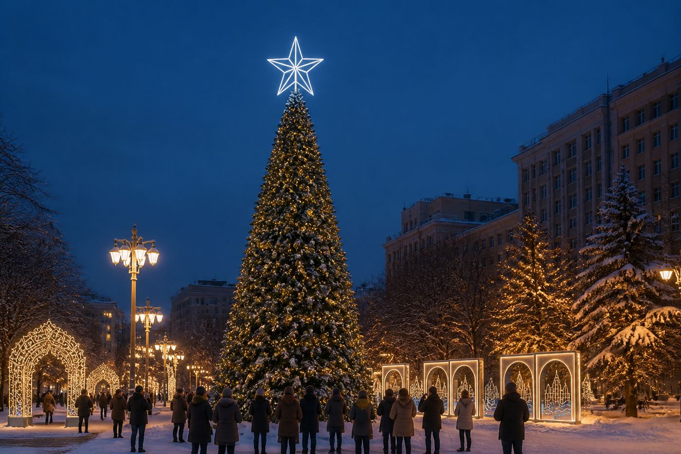Консоль «3 снежинки»