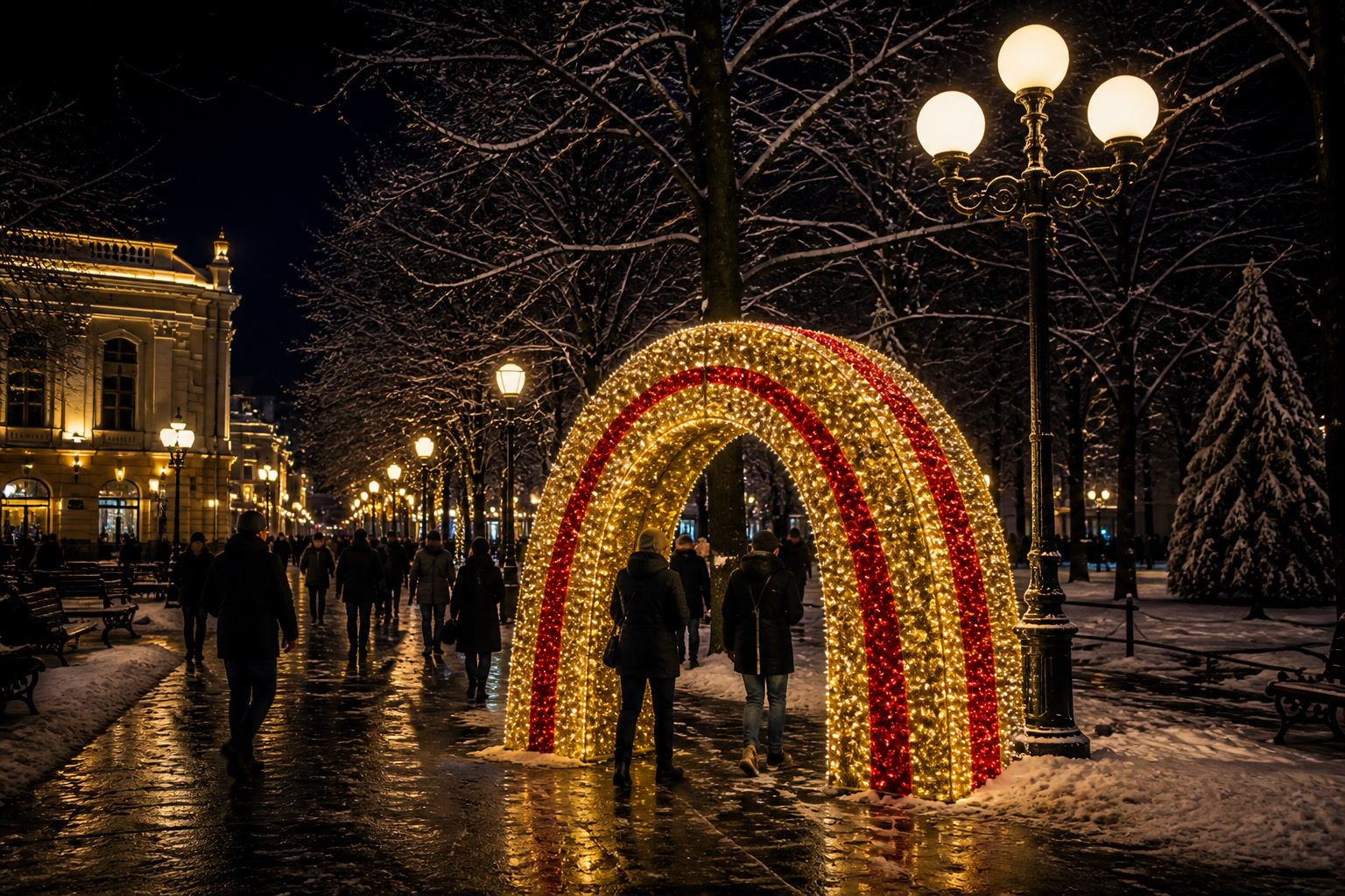 Арка мишура 5м