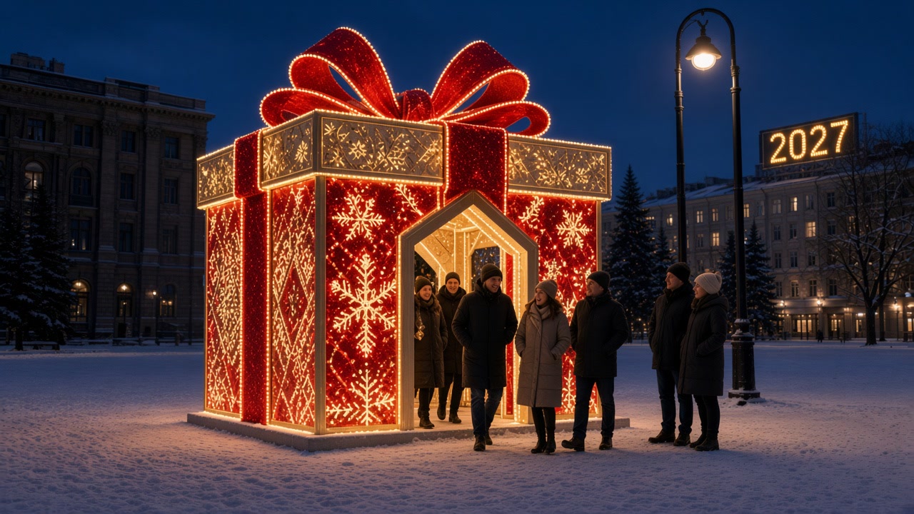 Подарок большой