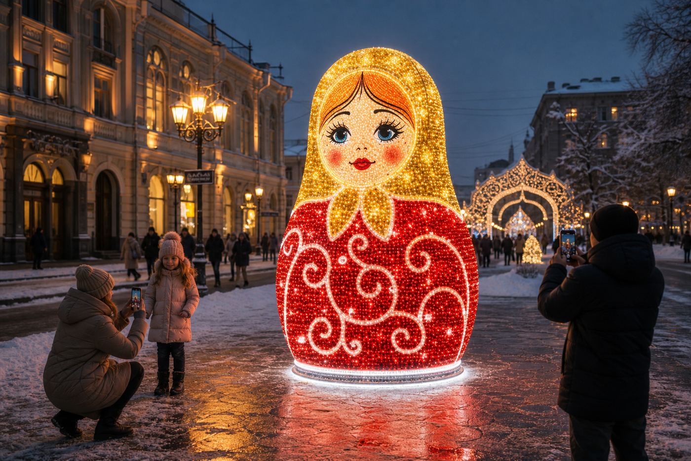 Арт-объект «Матрёшка»