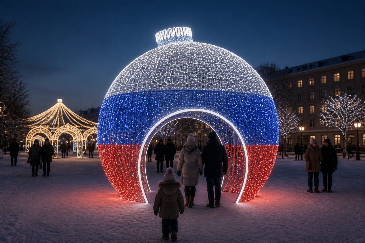 Шар новогодний «Патриот»