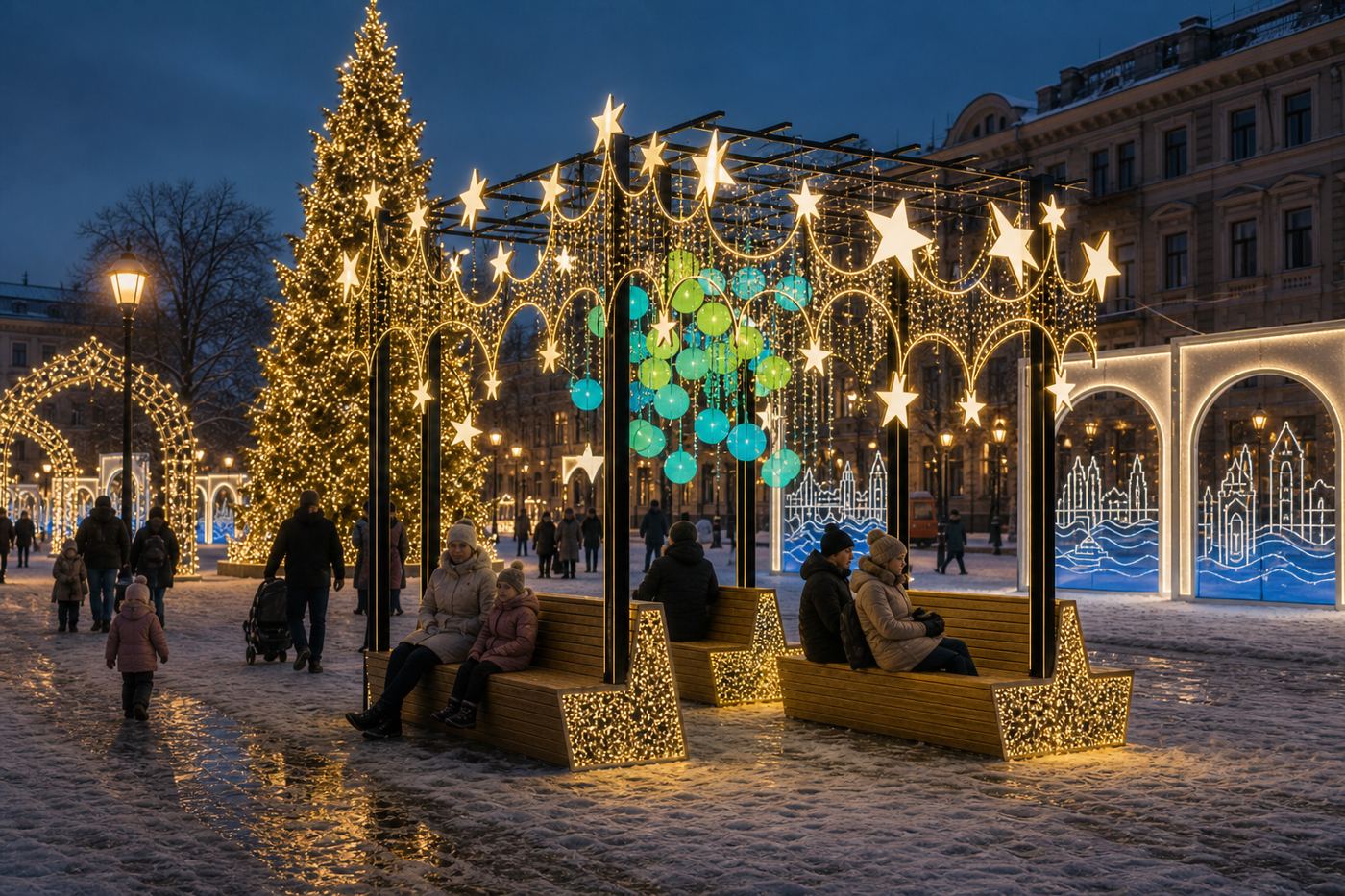 Фотозона «Зимний отдых»