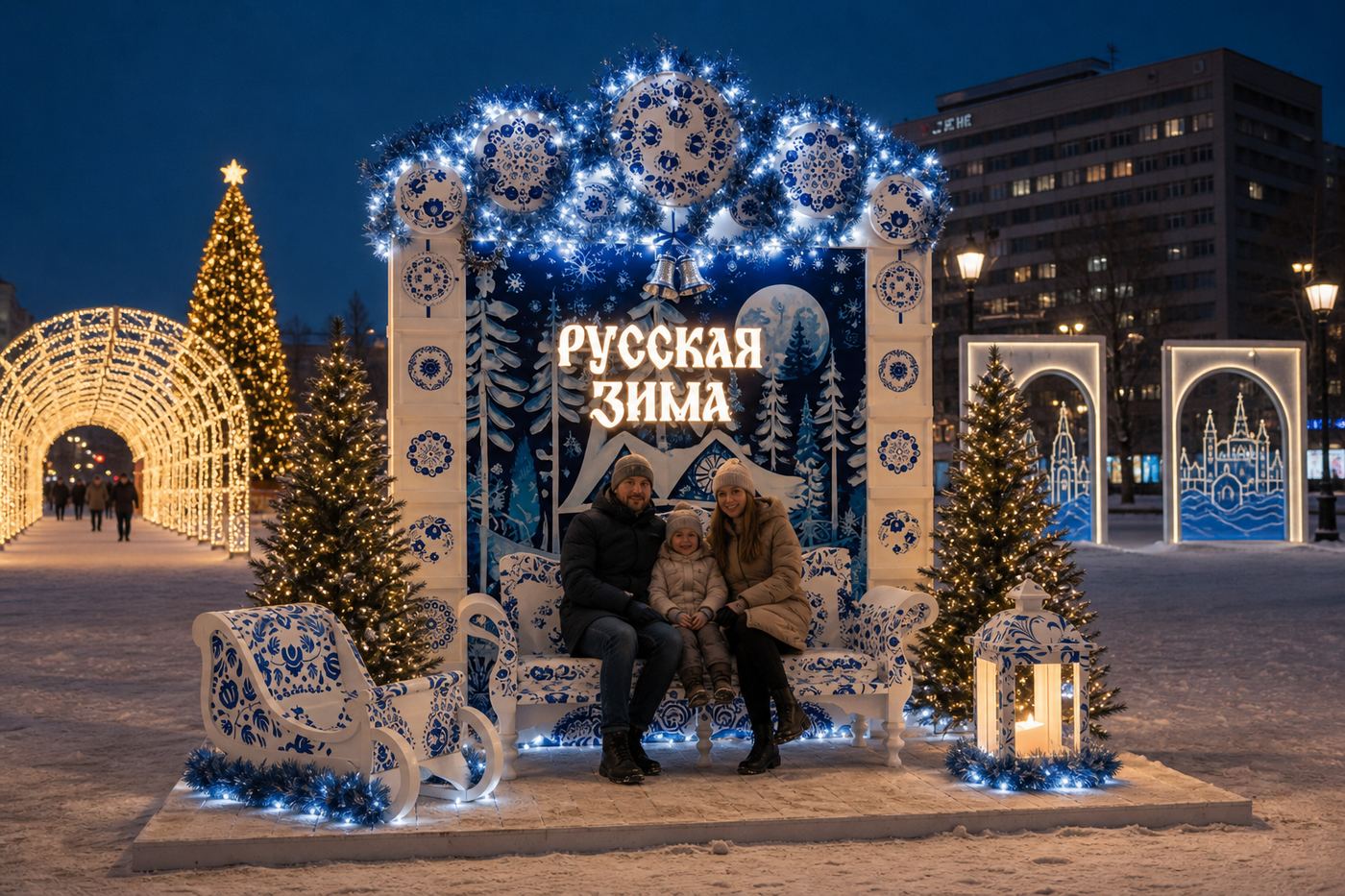 Фотозона «Русская зима»