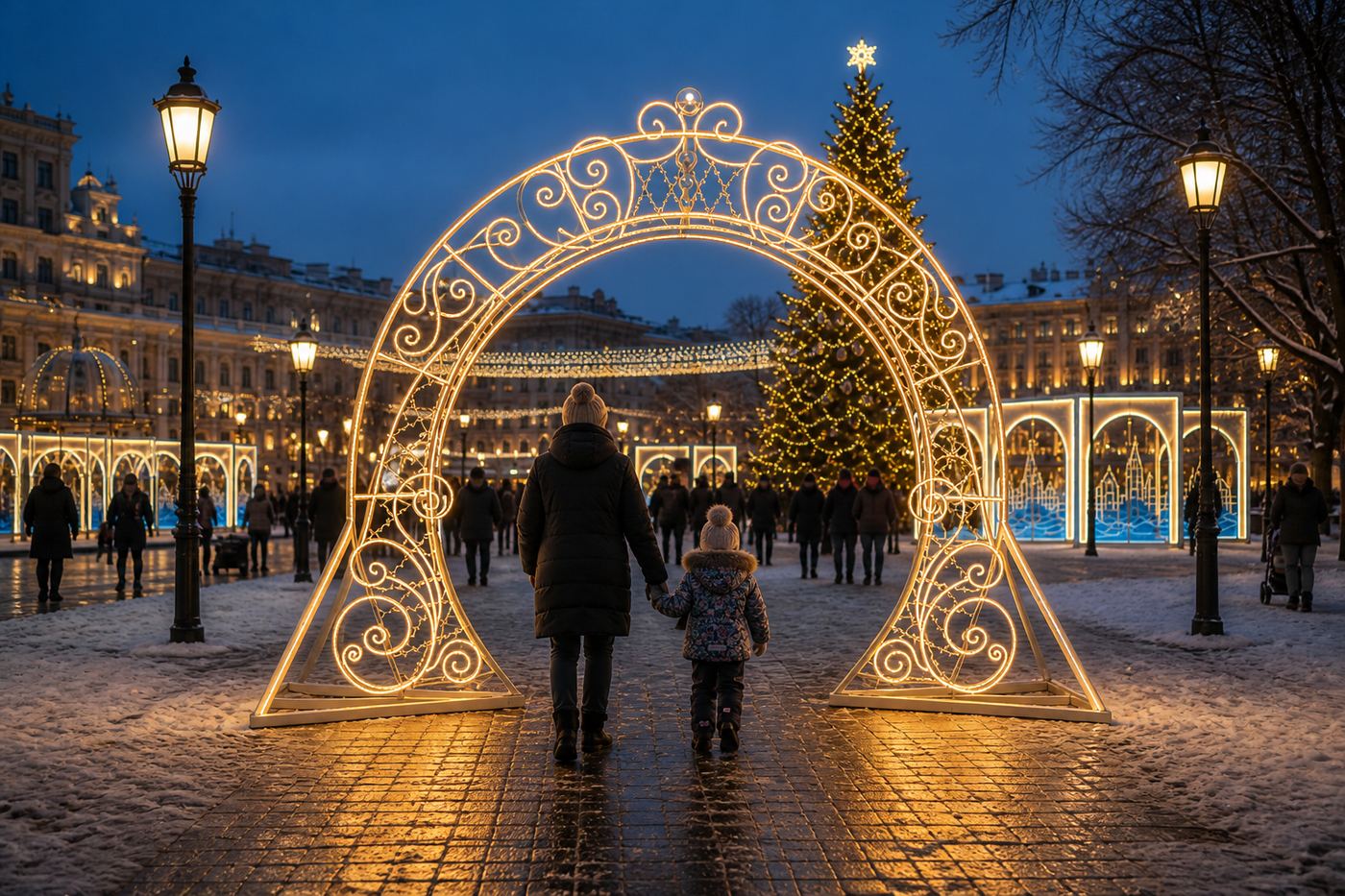 Фотозона «Шар с подвесками»