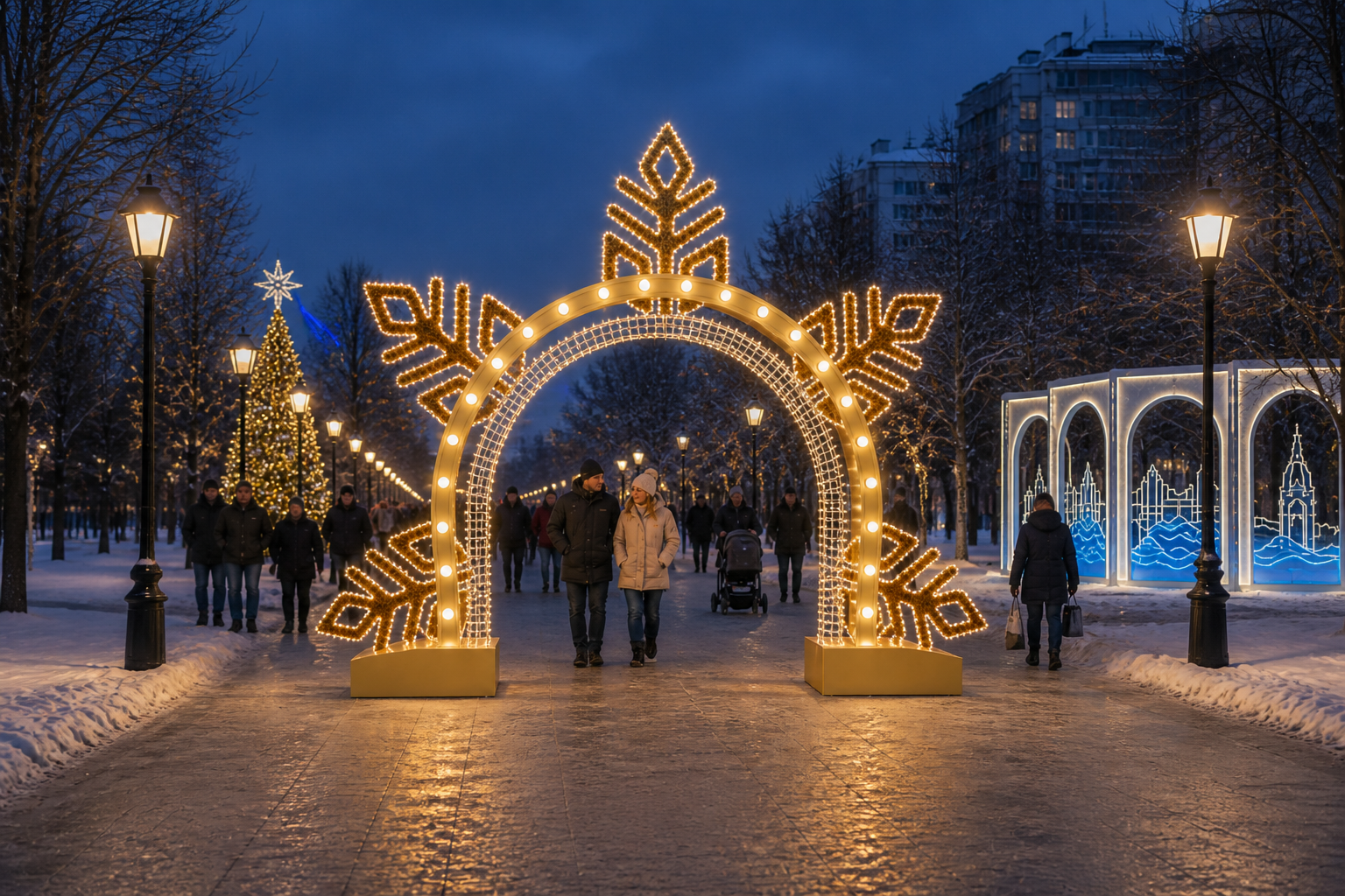 Световая арка «Королевская»