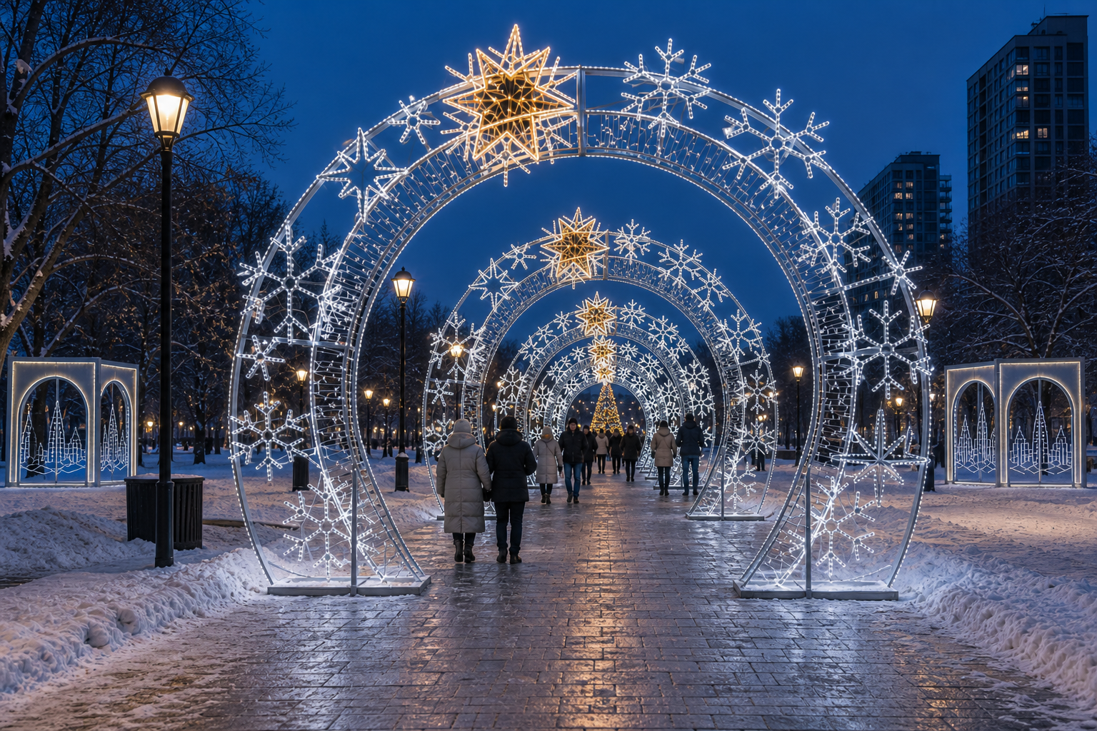 Арка «Снежная корона»
