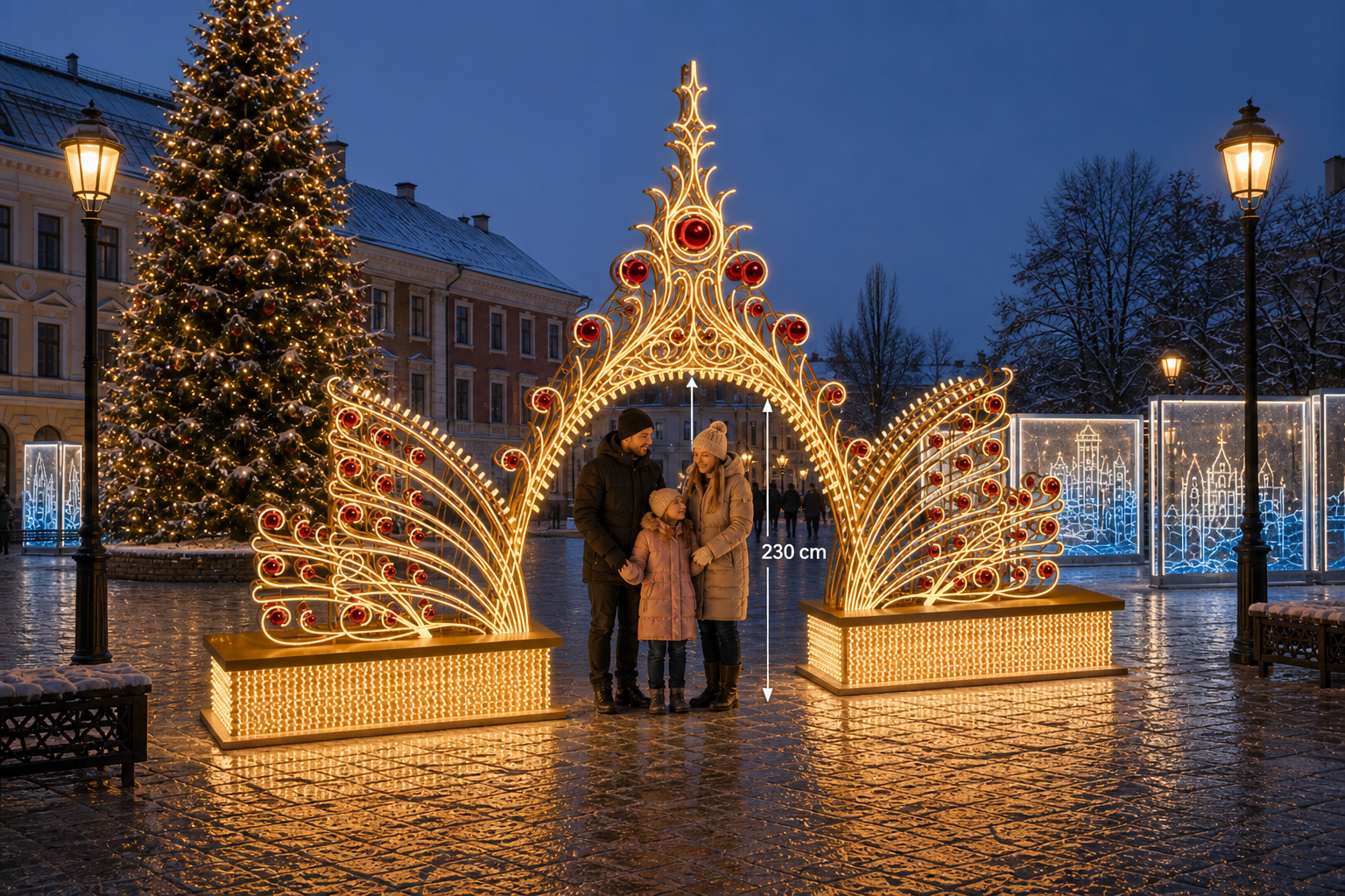 Световая арка «Люксор»