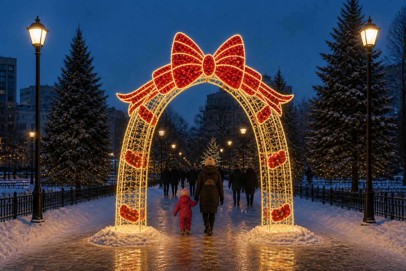 Фотозона «Шар с подвесками»