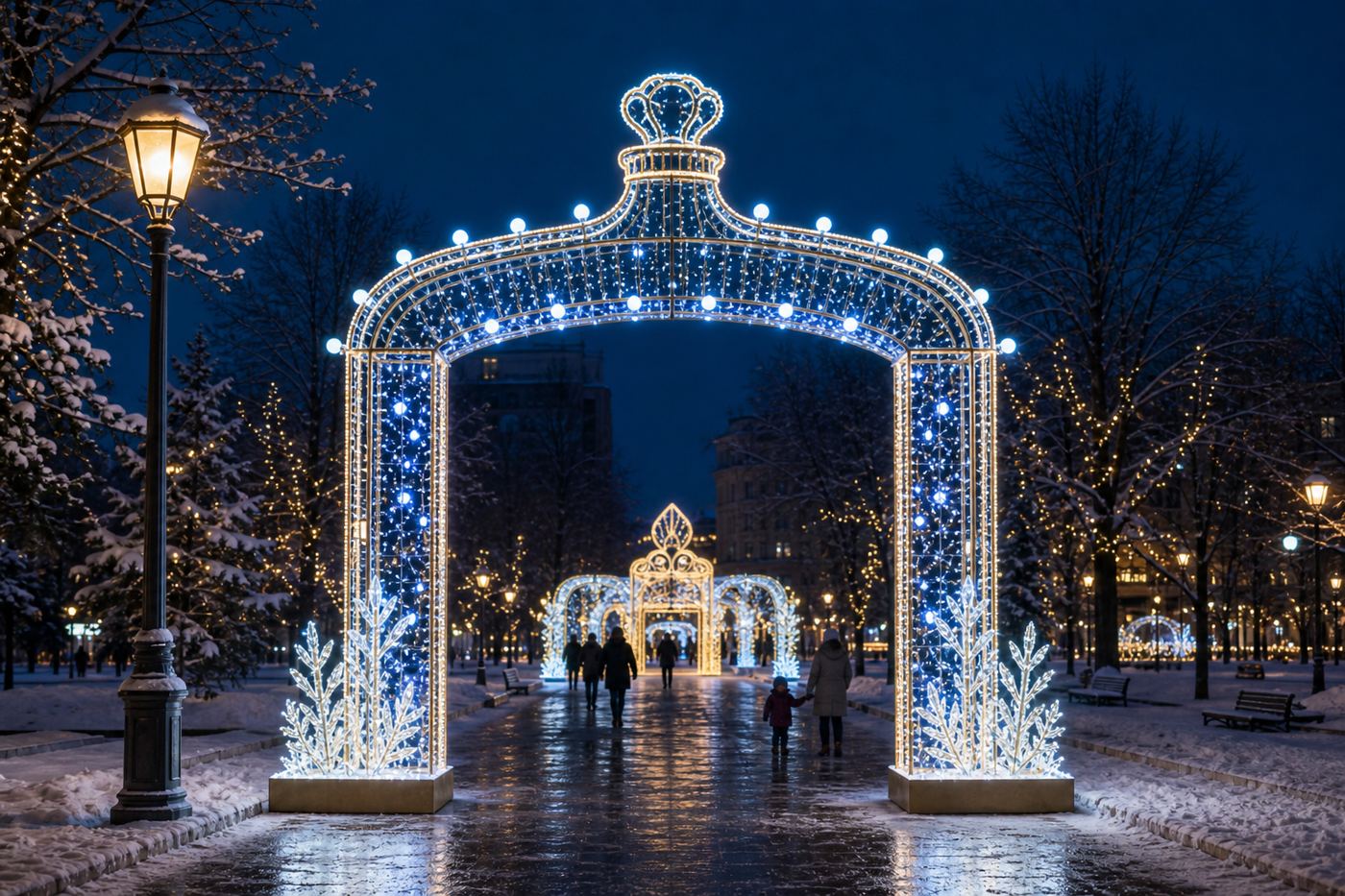 Световая арка « Флакон»