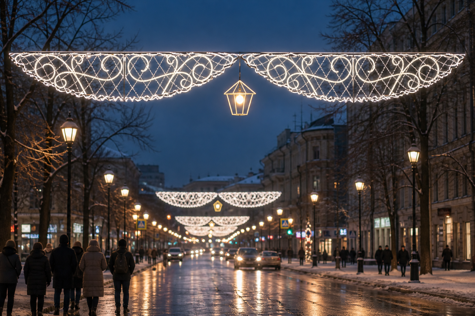Растяжка «Фонарик»