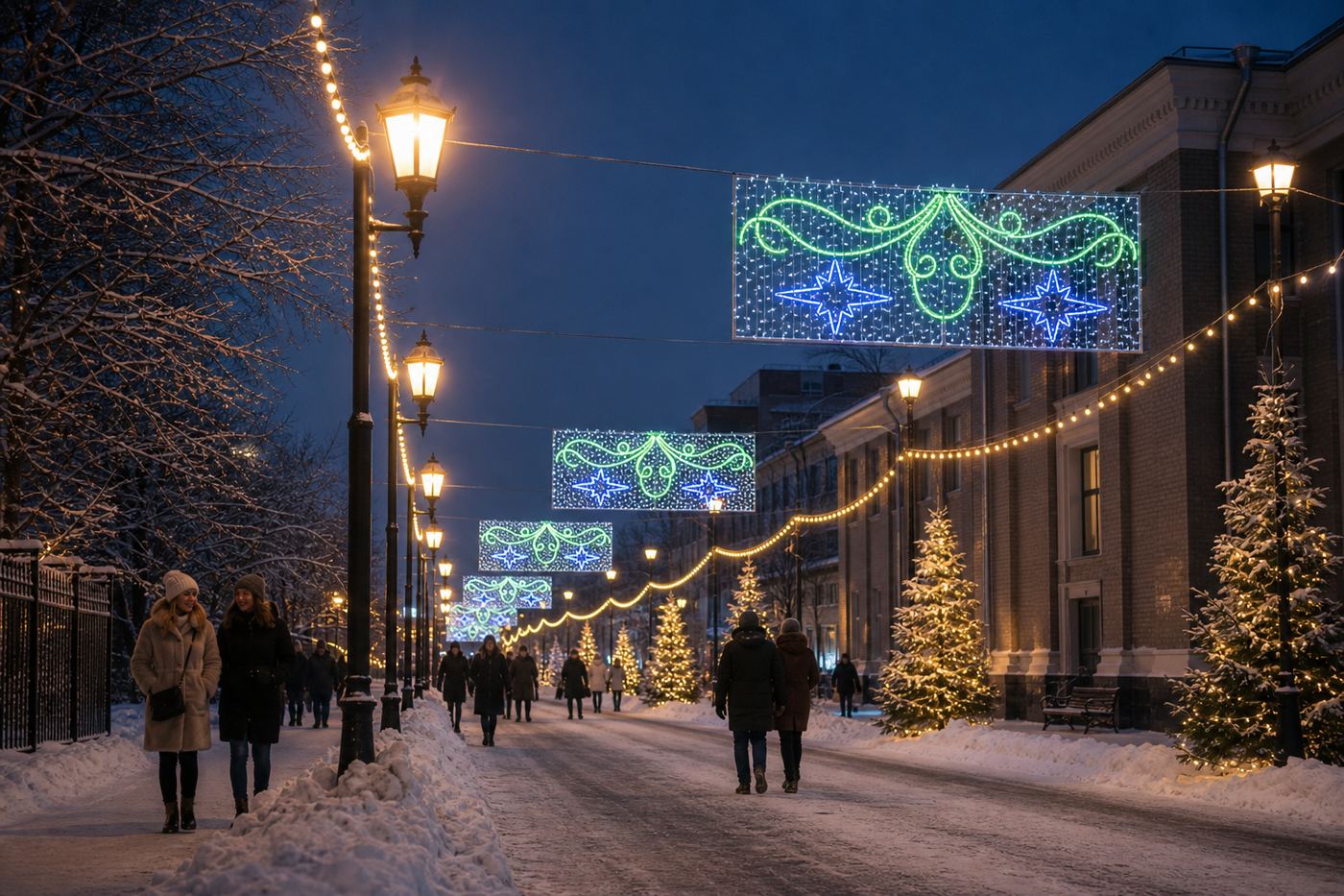 Консоль «3 снежинки»
