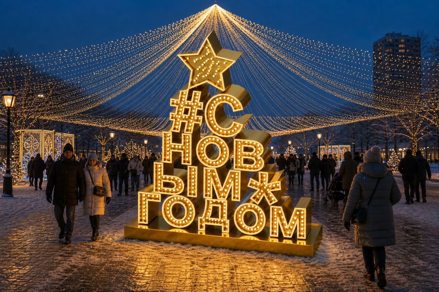 Арка «Звёздочка» 2 для Волгограда