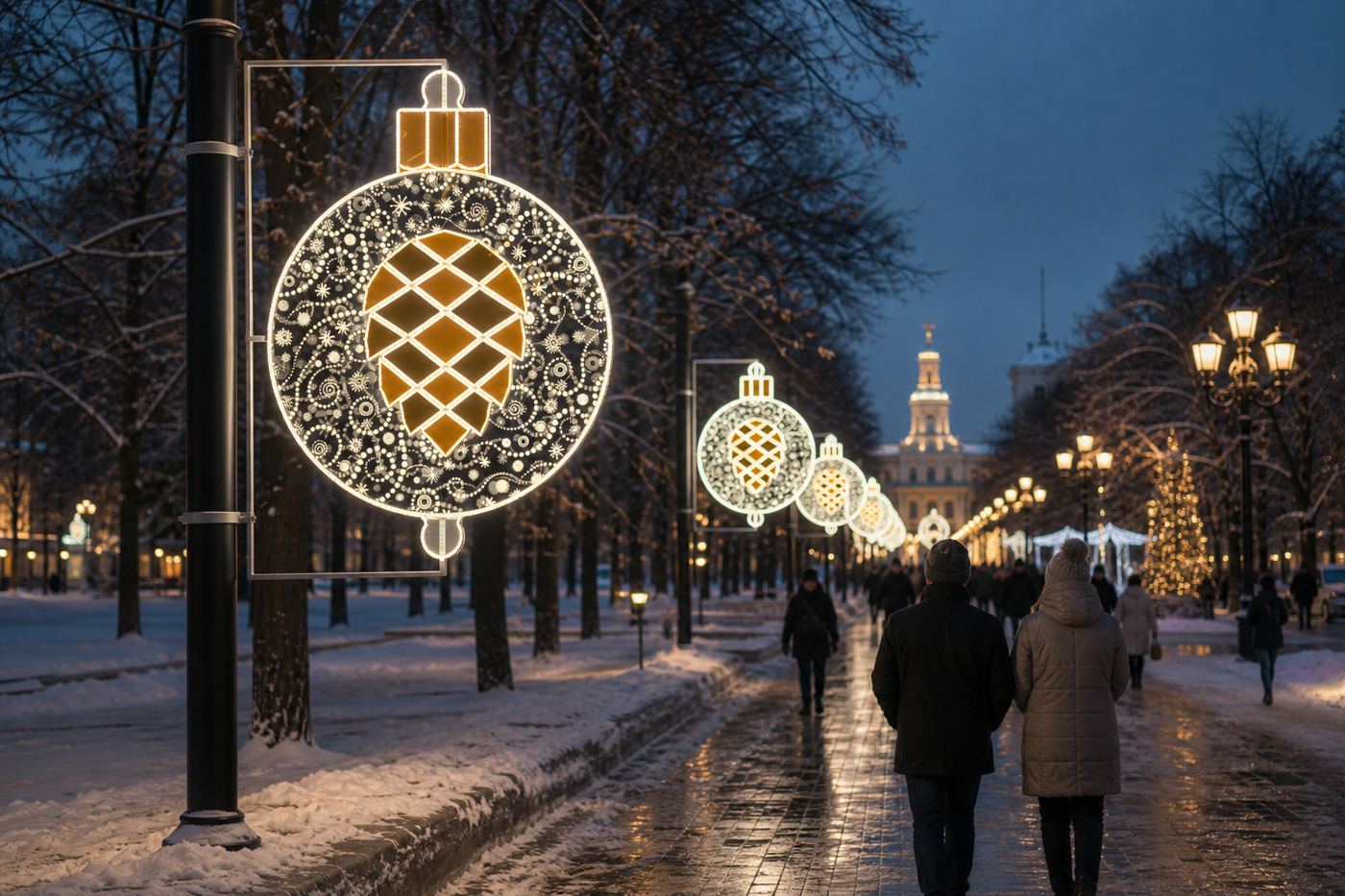 Консоль «Узорная шишка»