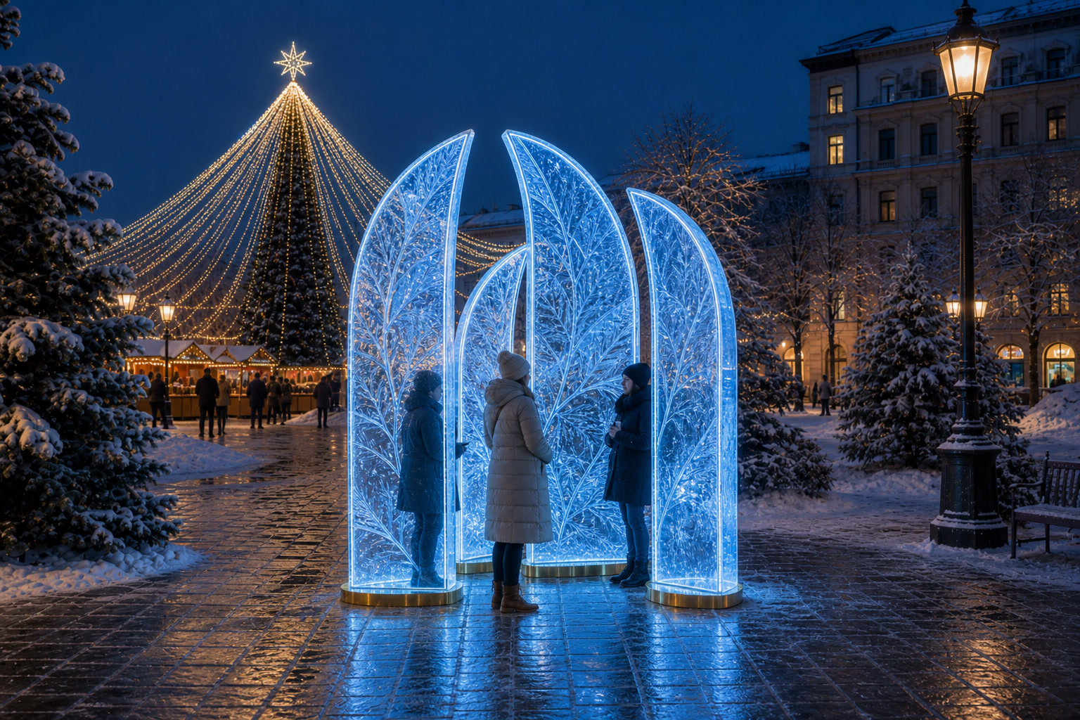 Стены фотозоны